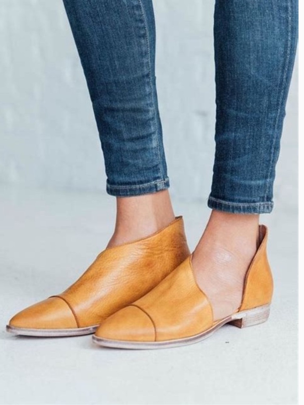 NWOB - Free People - Royale Flat - Size 40/10 | Color: Camel - Picture 4 of 14